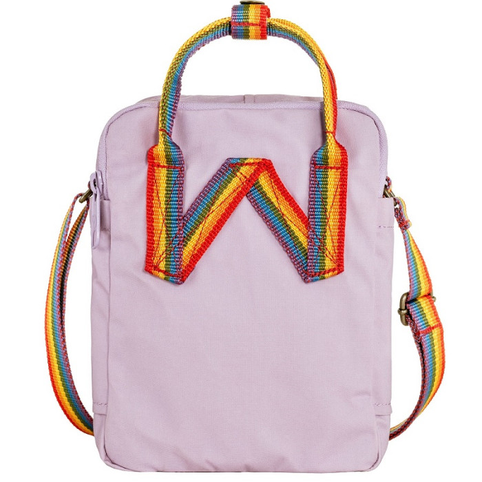 Сумочка Fjallraven Kanken Rainbow Sling Pastel Lavender/Rainbow (23623.457-907)