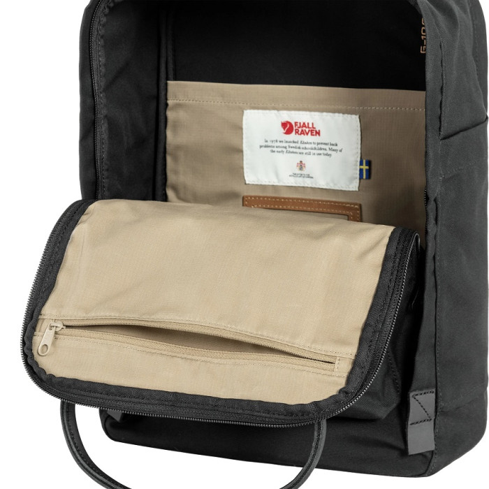 Рюкзак Fjallraven Kanken No. 2 Black Laptop 15 Black (23804.550)
