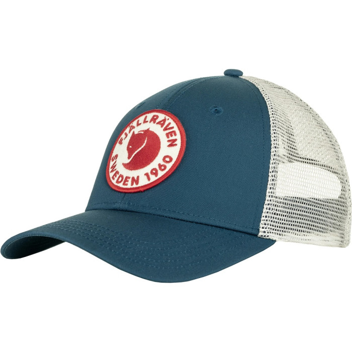 Бейсболка Fjallraven 1960 Logo Langtradarkeps, Indigo Blue (78138.534)
