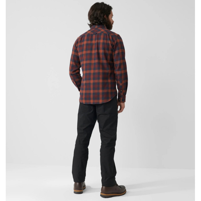 Рубашка мужская Fjallraven Skog Slim Shirt, Deep Forest/Laurel Green (81353.662-625)