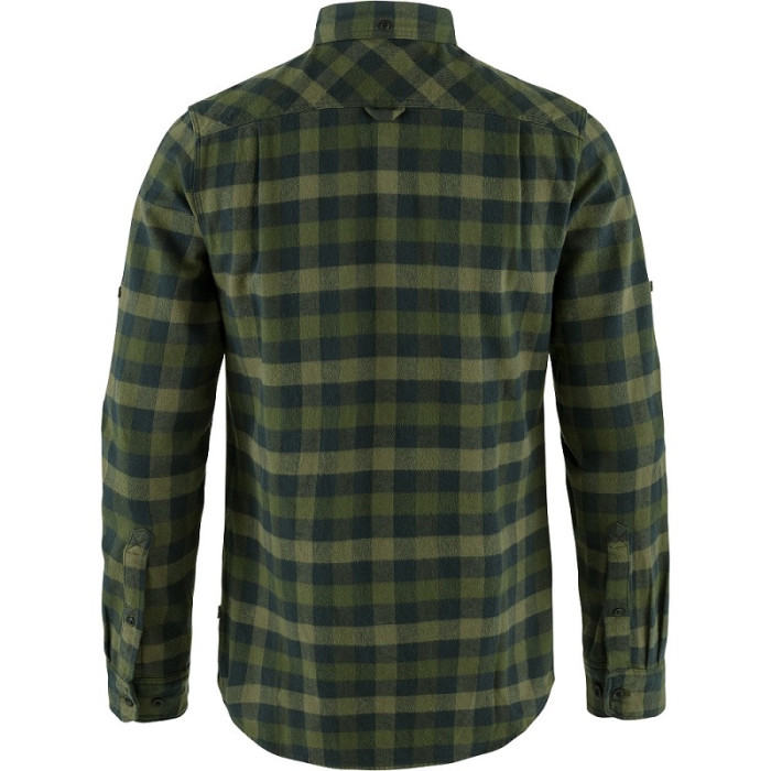 Рубашка мужская Fjallraven Skog Slim Shirt, Deep Forest/Laurel Green (81353.662-625)