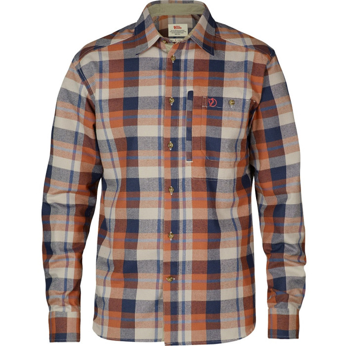 Рубашка мужская Fjallraven Fjallglim Relaxed Shirt, Autumn Leaf (81380.215)