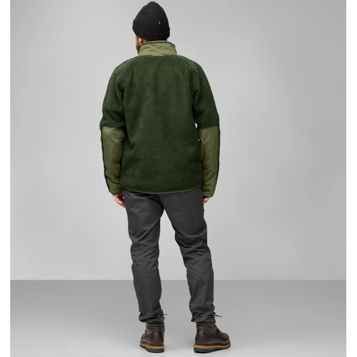 Кофта мужская Fjallraven Vardag Pile Jacket M, Chestnut/Navy (87164.230-560)
