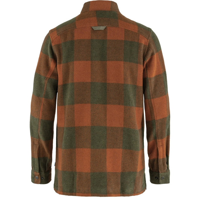 Рубашка мужская Fjallraven Canada Shirt M, Autumn Leaf/Laurel Green (90631.215-625)