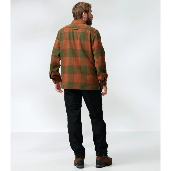 Рубашка мужская Fjallraven Canada Shirt M, Autumn Leaf/Laurel Green (90631.215-625)