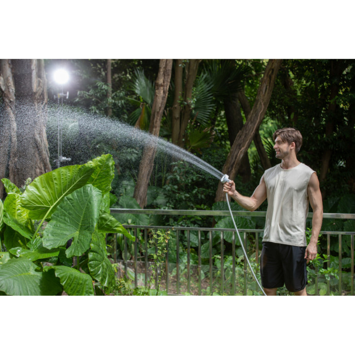 Душ портативный с насосом на аккумуляторе Flextail Max Shower, белый (6975755962535)