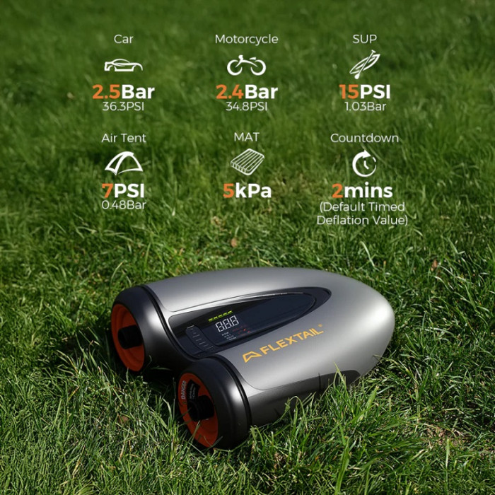 Насос кКемпинговый для накачки лодок, сапов, Flextail Evo Sup Pump Pro, чорний (6975755966717)