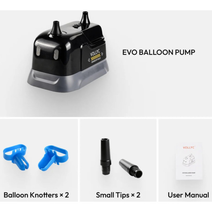 Електричний насос для повітряних кульок Vollyc Evo Baloon Pump by Flextail (6975755966847)