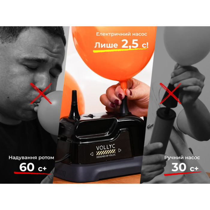 Електричний насос для повітряних кульок Vollyc Evo Baloon Pump by Flextail (6975755966847)
