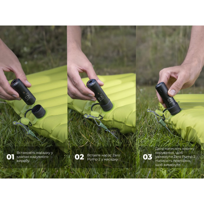Портативний міні-насос Flextail Zero Pump 2, чорний (6975755966908)