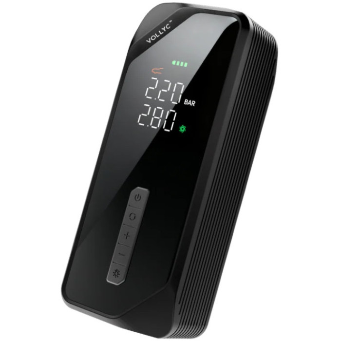 Насос-ліхтар-powerbank автомобільний Vollyc Evo Tire Pump by Flextail, 150 PSI, 1500 mAh (6975755966946)
