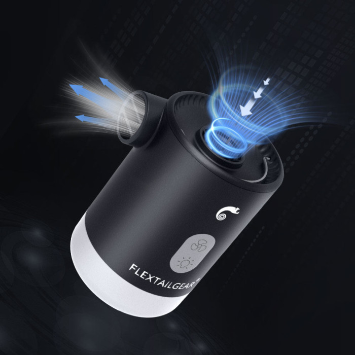 Насос-фонарь-повербанк кемпинговый Flextail Max Pump 2 Pro, чёрный (MP2P4000-BK-i)
