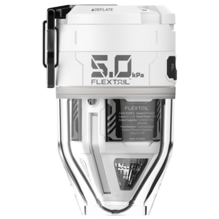 Насос-фонарь кемпинговый Flextail Max Pump 3, чёрный (MP3G650-BK-i)