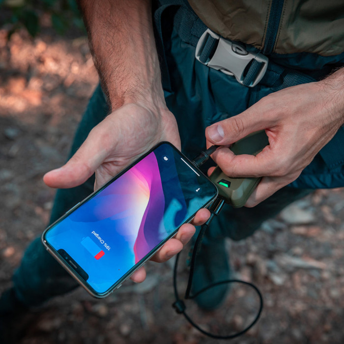 Портативний фумігатор-повербанк Flextail Max Repel S, графіт (MRS9600-GN-i)