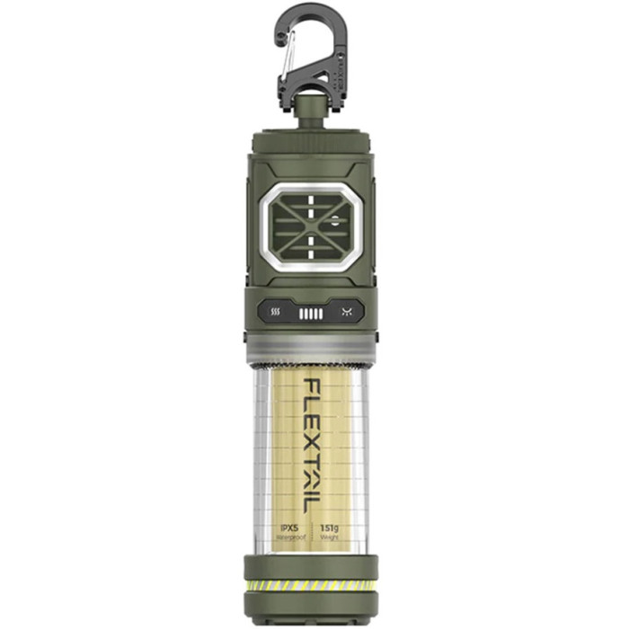 Фумигатор-фонарь кемпинговый Flextail Tiny Repel S, зеленый (TRS4800-GN-i)