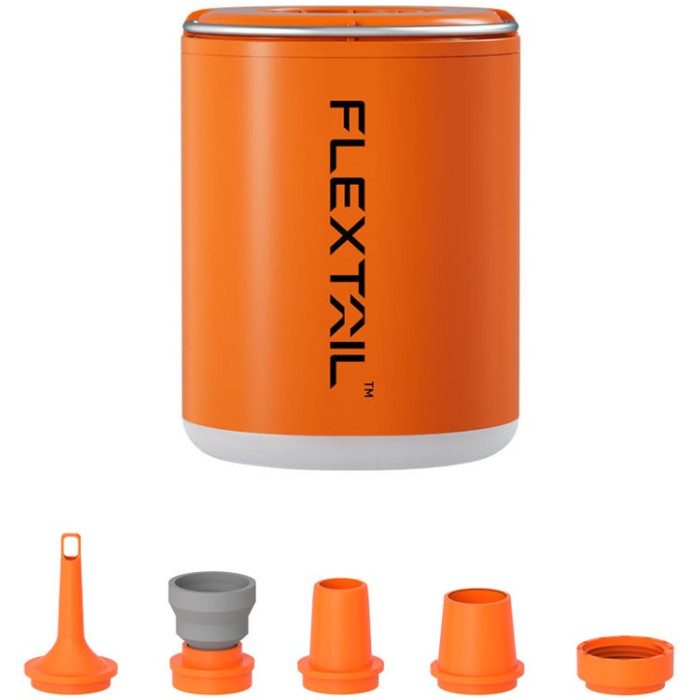 Насос-ліхтар кемпінговий Flextail Tiny Pump 2X, помаранчевий (TY2X1600-OG-i)
