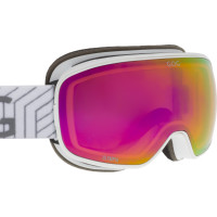 Горнолыжная маска GOG Olympia Cat. 2 matt white/reflex pink (041.0010)