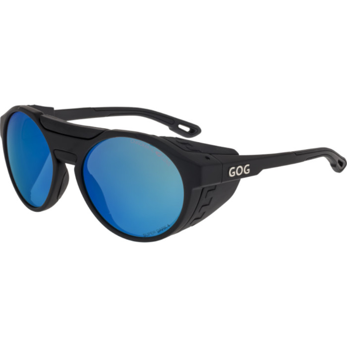 Окуляри GOG Manaslu Photochromic Cat.2-4 matt black/reflex blue (041.0035)