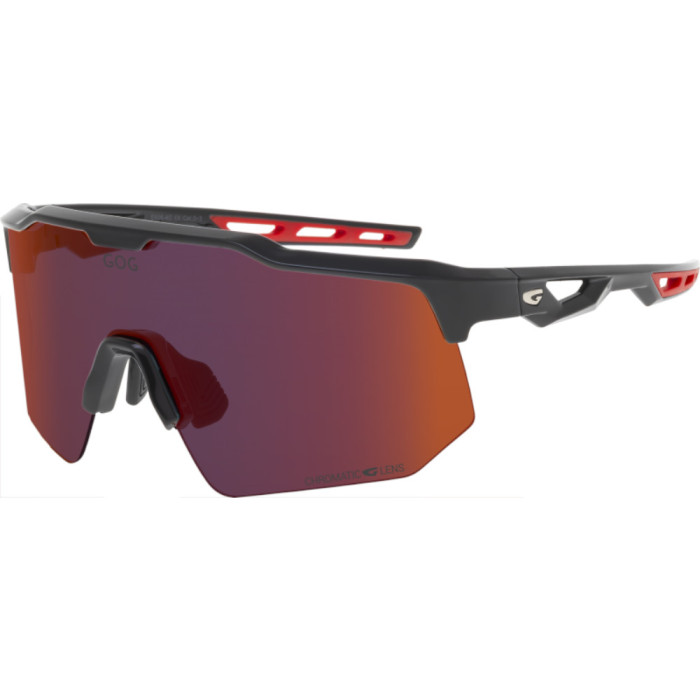 Окуляри GOG Loki Photochromic Cat.0-3 black/red/reflex red (041.0043)
