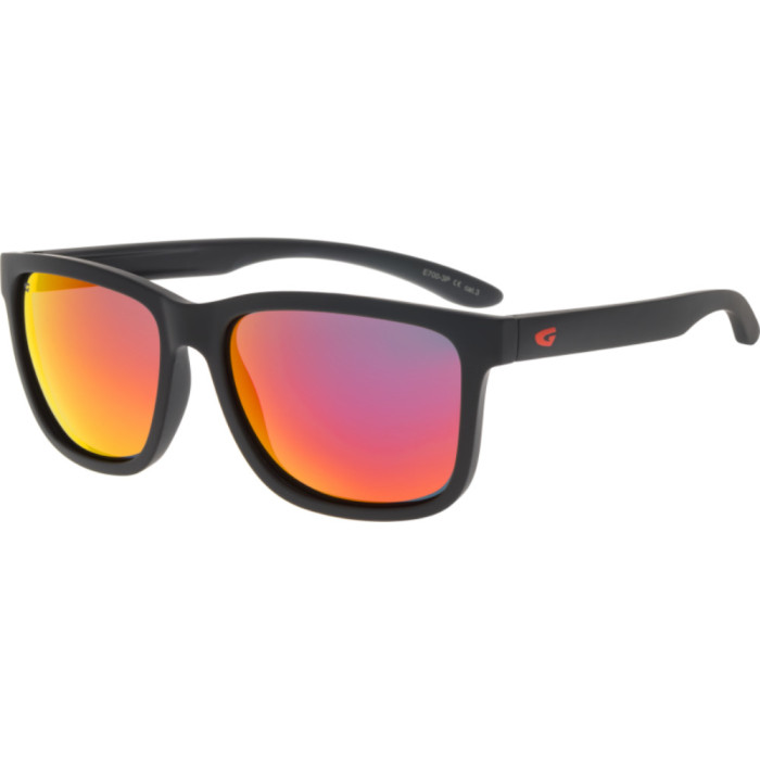 Окуляри GOG Hawk Cat.3 matt black/red/reflex black/red (041.0049)