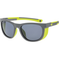 Окуляри дитячі GOG Eden Cat.3 matt grey/neon yellow/smoke (041.0058)