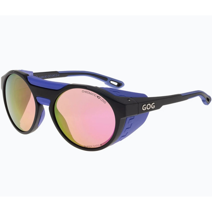Окуляри GOG Manaslu Photochromic Cat.2-4 matt black/purple/reflex purple (041.0066)