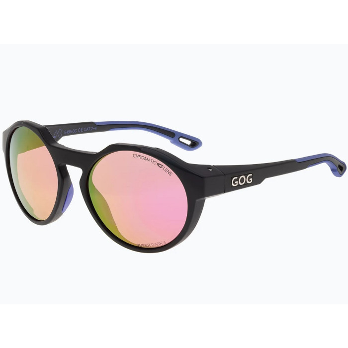 Окуляри GOG Manaslu Photochromic Cat.2-4 matt black/purple/reflex purple (041.0066)