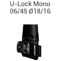 Зажимное соединение для треккинговых палок Gabel 06/45 U-Lock Mono Ø18/16 black (034.0006)