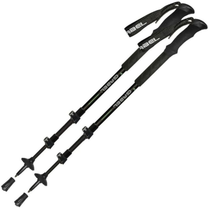 Треккинговые палки Gabel Vertigo FL green - 64-142 (034.0022)