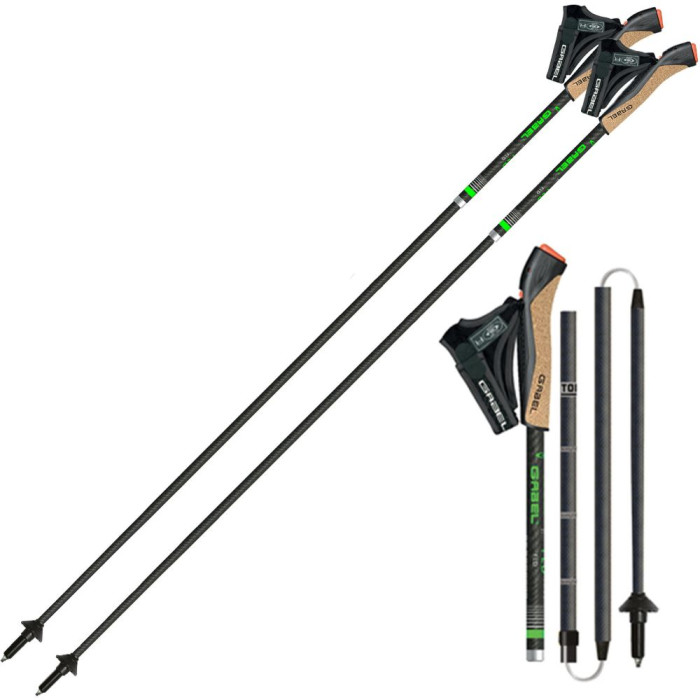 Палиці для скандинавської ходьби Gabel FLD Carbon - 120 (034.0051)