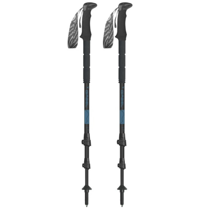 Треккинговые палки Gabel Mont Blanc Tour Lite blue steel (034.0160)