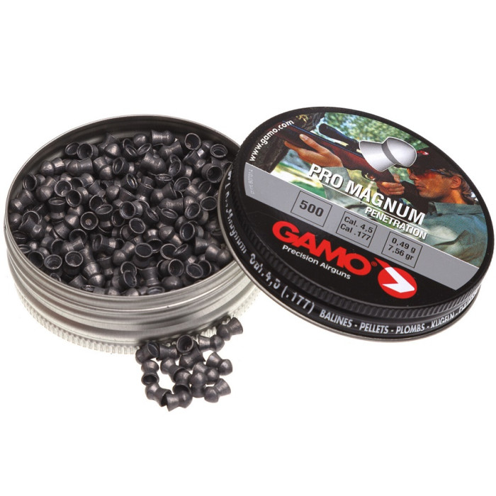 Кульки Gamo Pro Magnum 0.49 г, кал.177 (4.5 мм), 500 шт. (6321734)