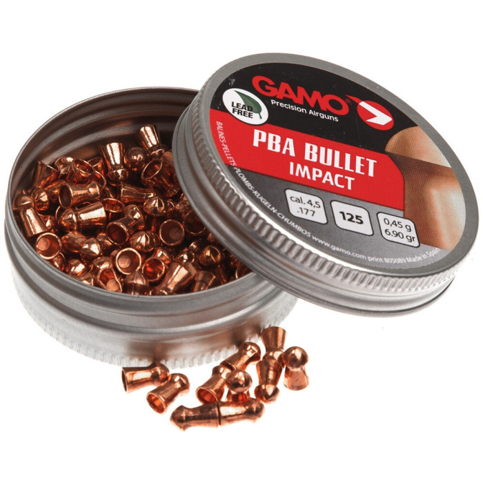 Кульки Gamo PBA Bullet 0.46 г, кал.177 (4.4 мм), 125 шт. (6322720)