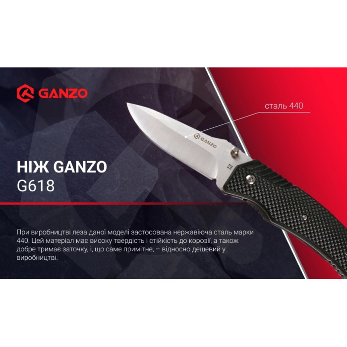 Нож складной Ganzo G618 (G618)