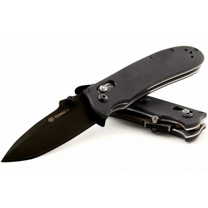 Ніж складаний Ganzo G704B Black (G704B-BK)