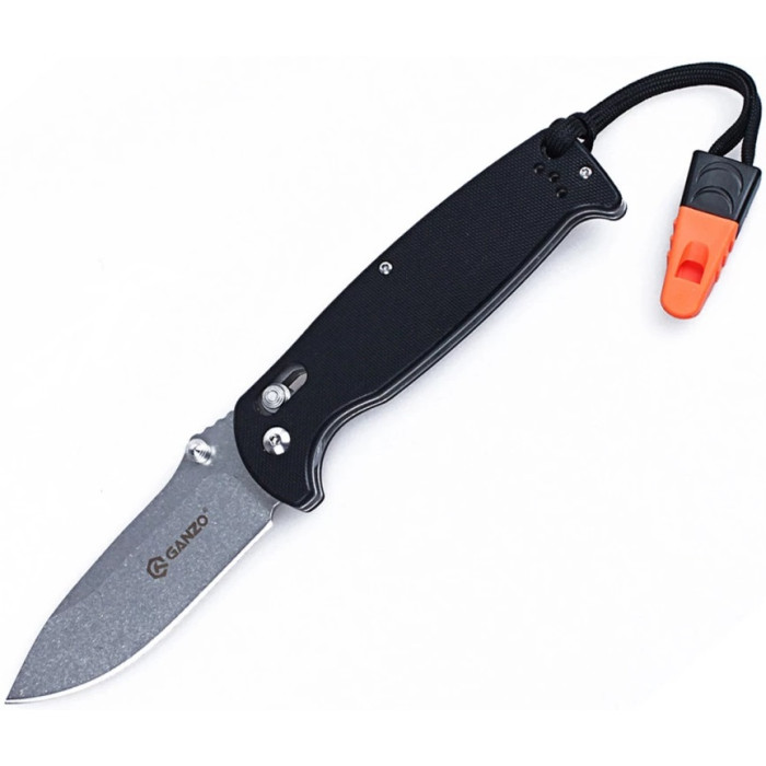 Ніж складаний Ganzo G7412-WS Black (G7412-BK-WS)