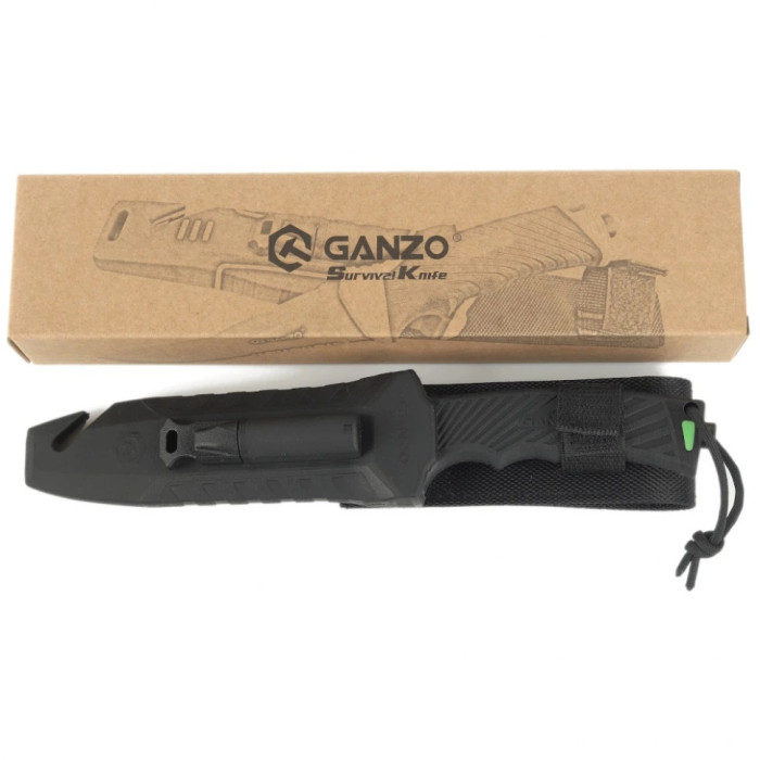 Нож Ganzo G8012V2 Black (G8012V2-BK)
