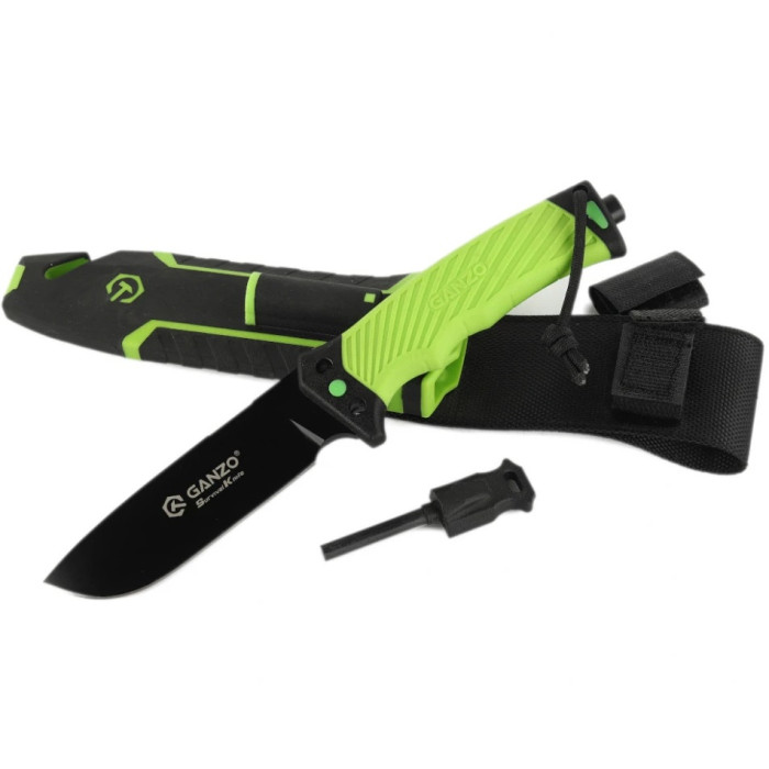 Нож Ganzo G8012V2 Green (G8012V2-LG)