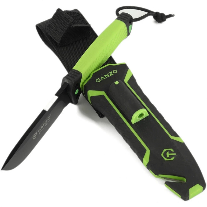 Нож Ganzo G8012V2 Green (G8012V2-LG)