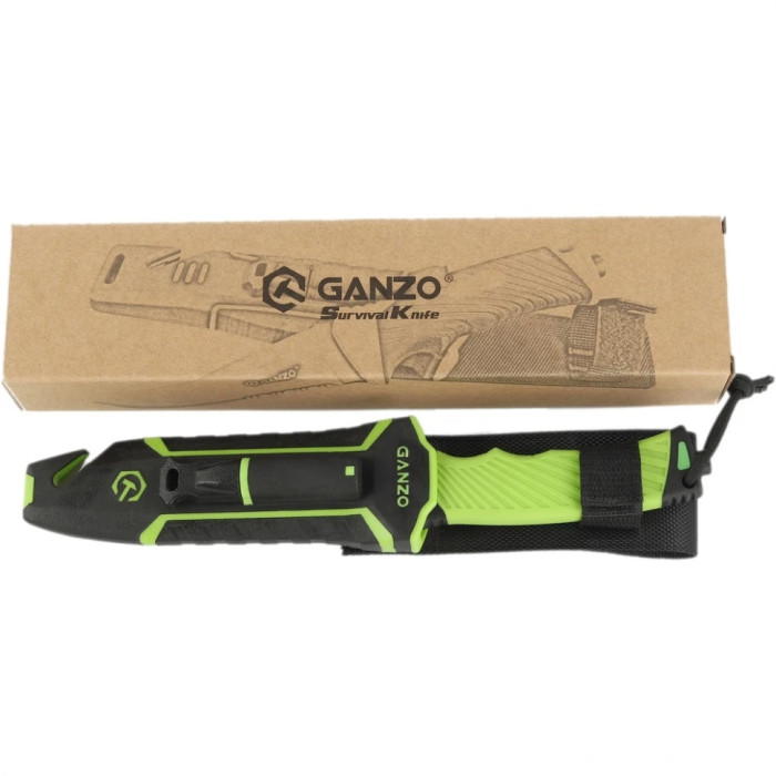 Нож Ganzo G8012V2 Green (G8012V2-LG)
