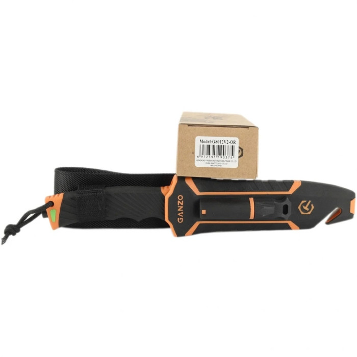 Нож Ganzo G8012V2 Orange (G8012V2-OR)