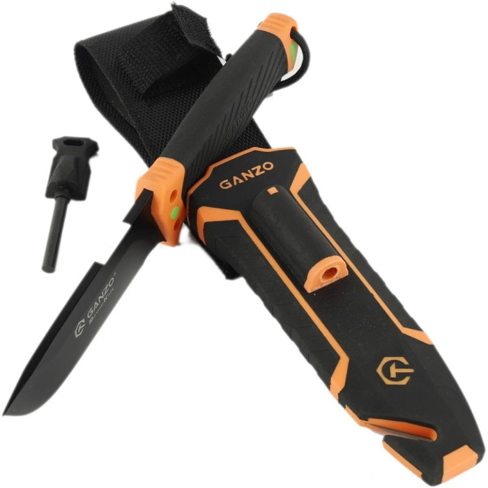Нож Ganzo G8012V2 Orange (G8012V2-OR)