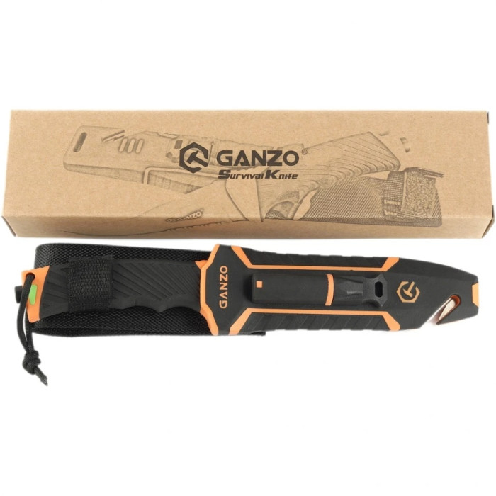 Нож Ganzo G8012V2 Orange (G8012V2-OR)