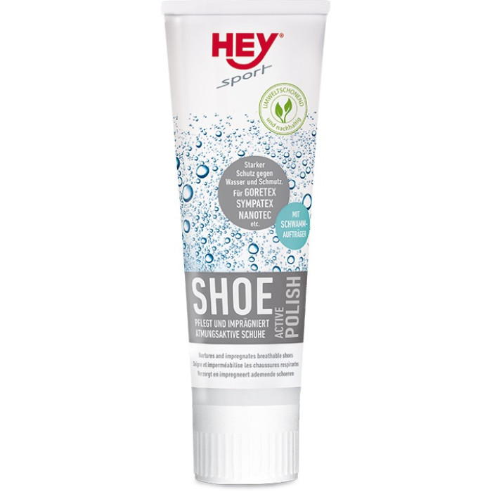 Средство для пропитки обуви Hey-Sport ACTIVE POLISH (черный) 75ml (20021400-black)