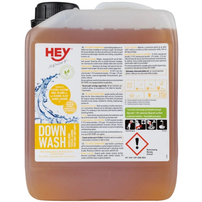 Средство для стирки пуховых изделий Hey-Sport Daunen Wash 2,5L (20752500)