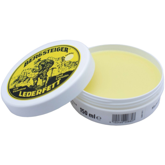 Водоотталкивающая пропитка для обуви Hey-Sport Bergsteiger-Leather-Grease colourless 150 ml (20880000)