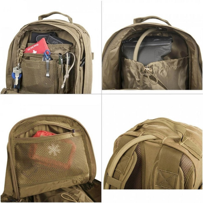 Рюкзак тактичний Helikon-Tex 24L Raccoon Mk2 Backpack - Cordura - Black (PL-RC2-CD-01)