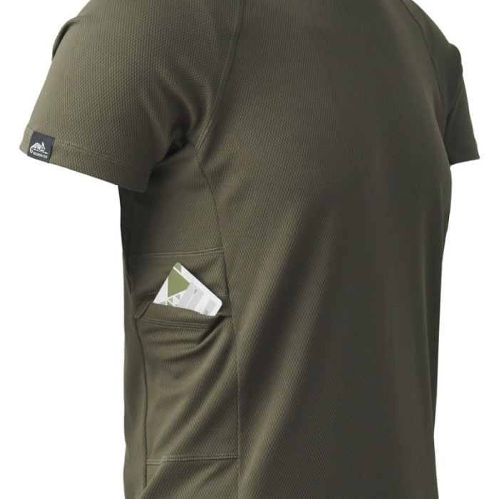 Термоактивна футболка Helikon-Tex Functional T-shirt - Quickly Dry - Olive Green (TS-FUN-QD-02)