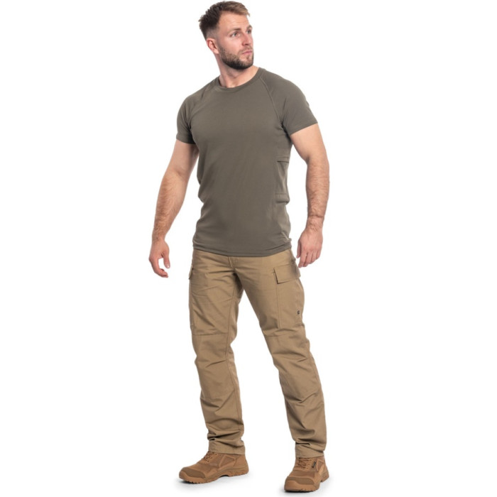 Термоактивна футболка Helikon-Tex Functional T-shirt - Quickly Dry - Olive Green (TS-FUN-QD-02)