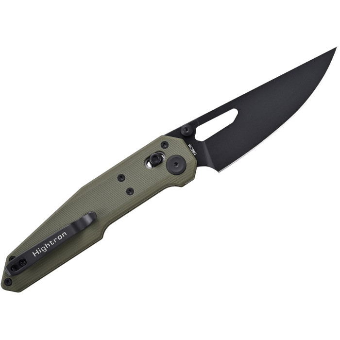 Ніж складаний Hightron Sharplyn,14C28N, G10, зелений, чорний клинок (HK01GRN)